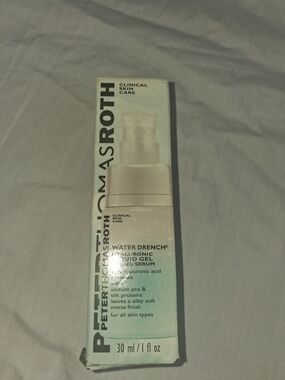 Peter Thomas Roth Hydrating Gel Serum in Light Aqua Bottle